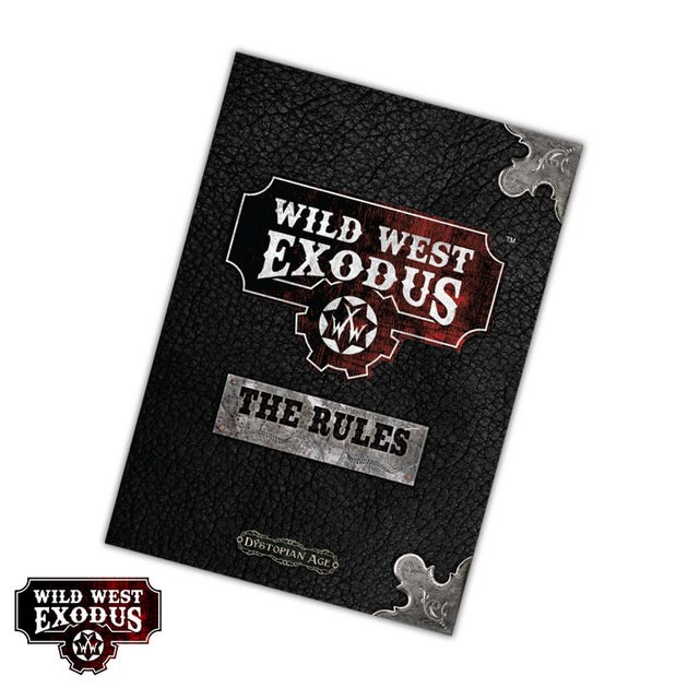 Wild West Exodus Rule book front cover