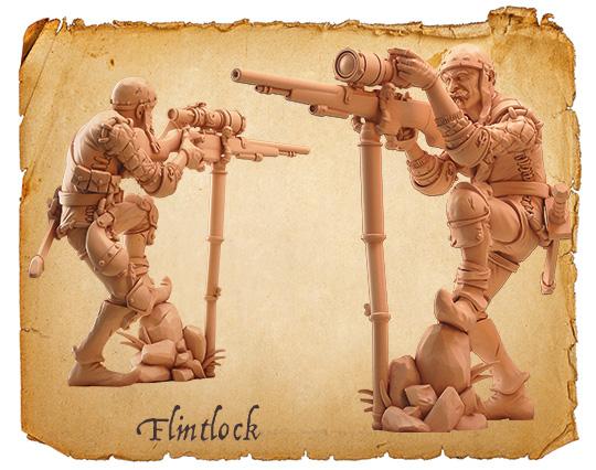 Render of flintlock