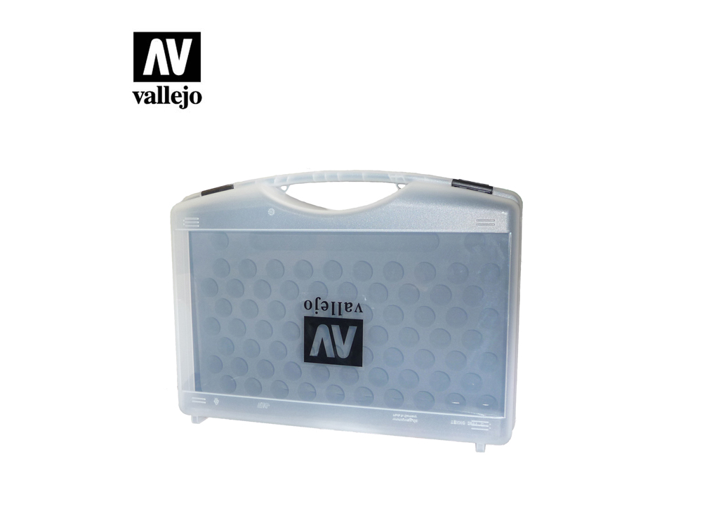vallejo empty paint carry case