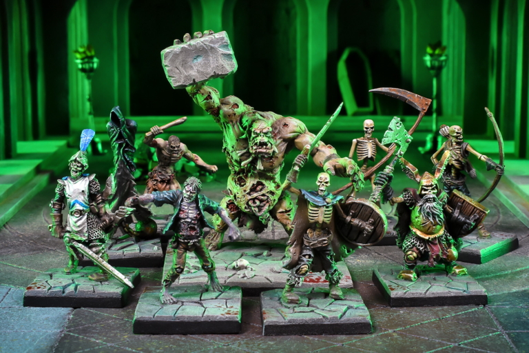 evil dead painted models