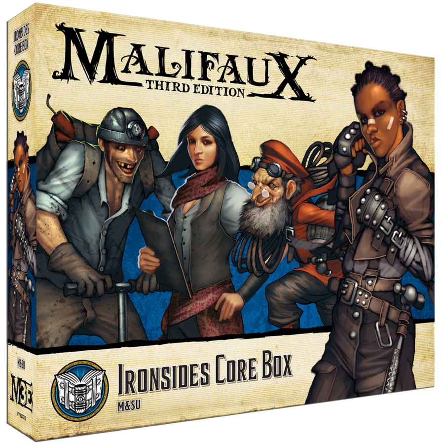 Front of Ironsides core box