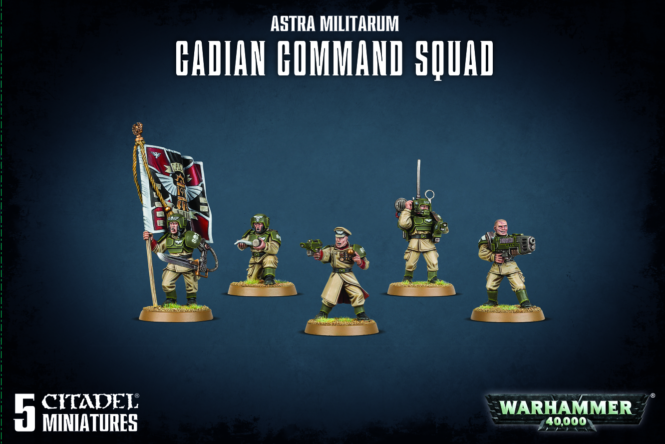 cadian command squad box