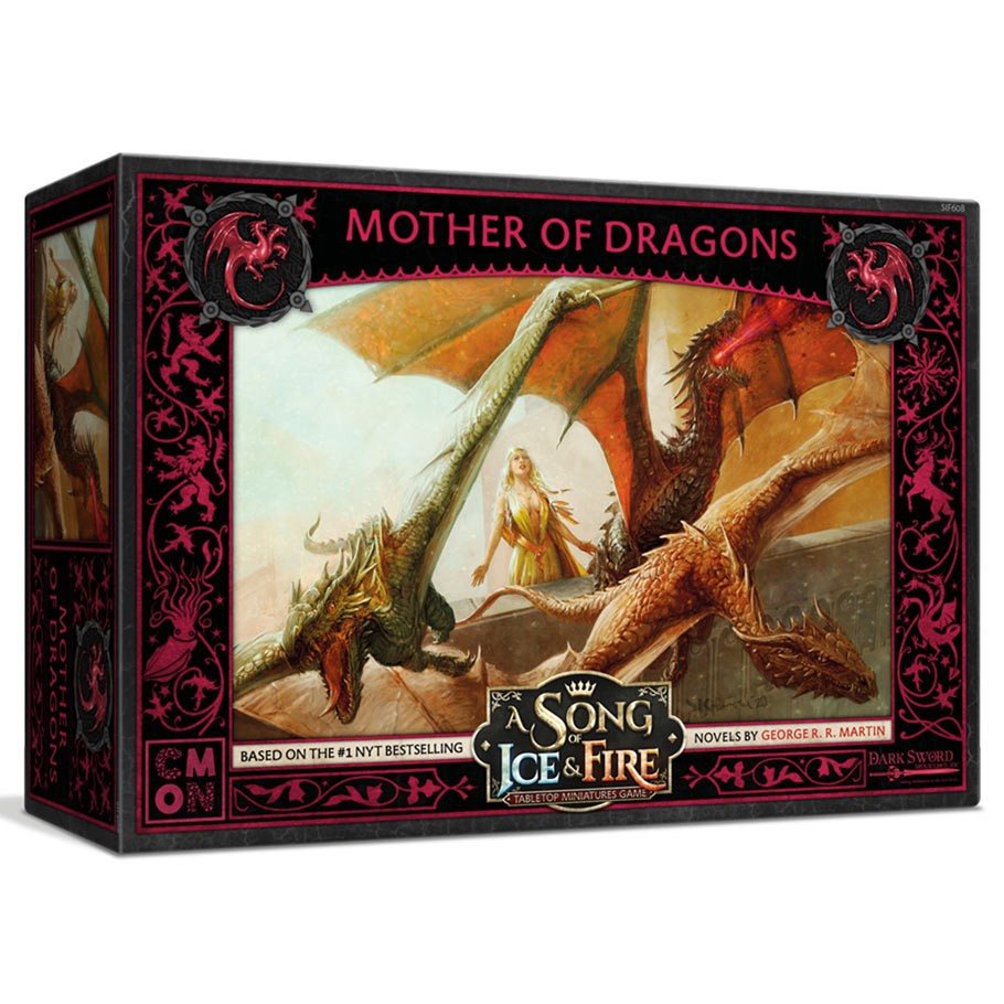 Targaryen Mother of Dragons front of box