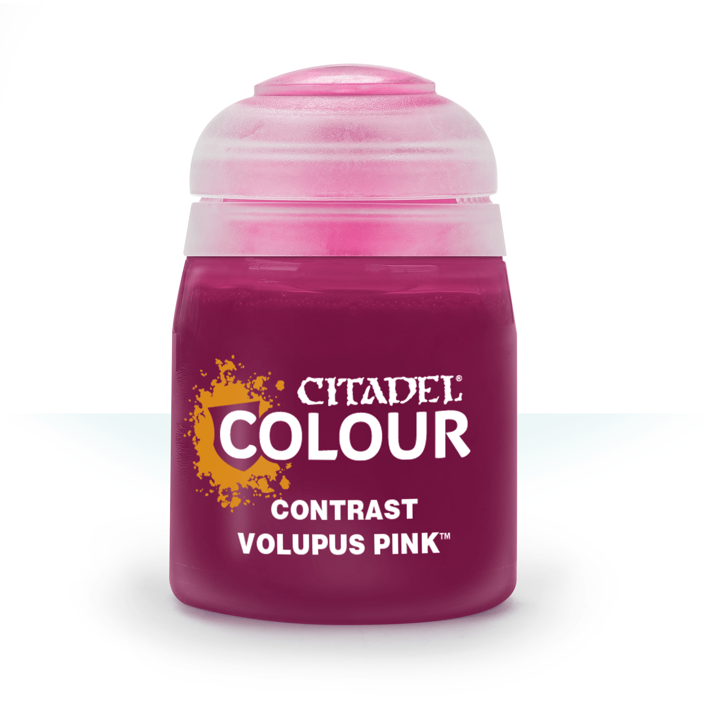 volupus pink paint pot