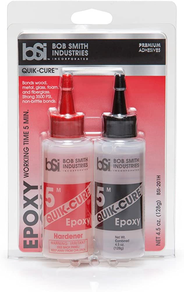 quick cure epoxy bottles