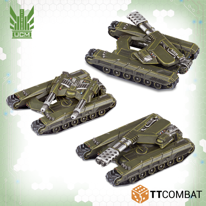 Models of katana light tanks