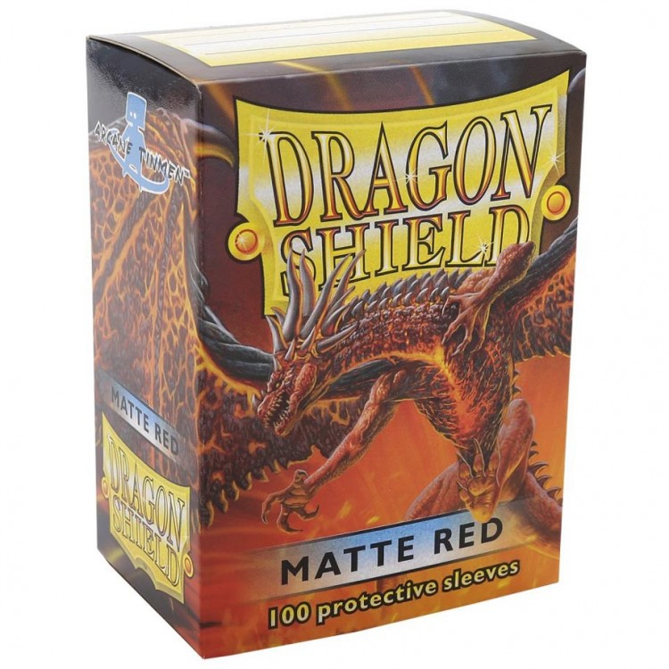 dragon shield red sleeves