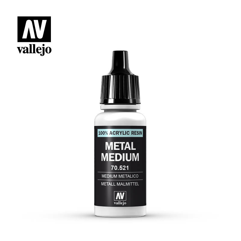 vallejo metal medium dropper