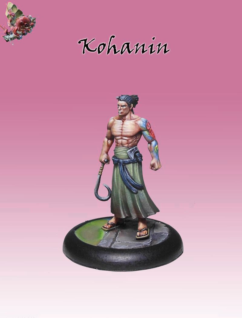 kohanin painted model