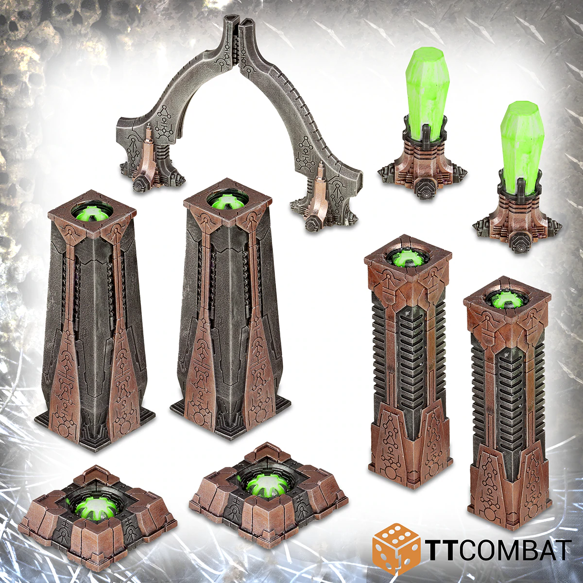 tomb world monuments painted resin terrain