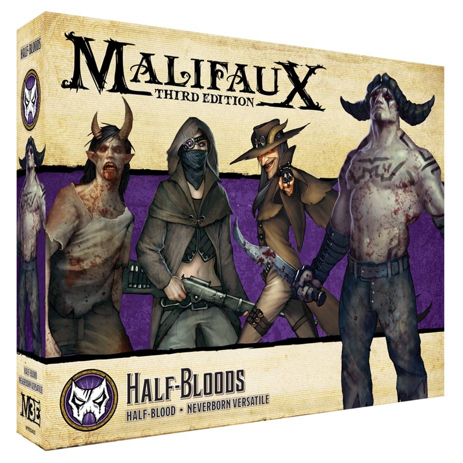 half bloods front of box