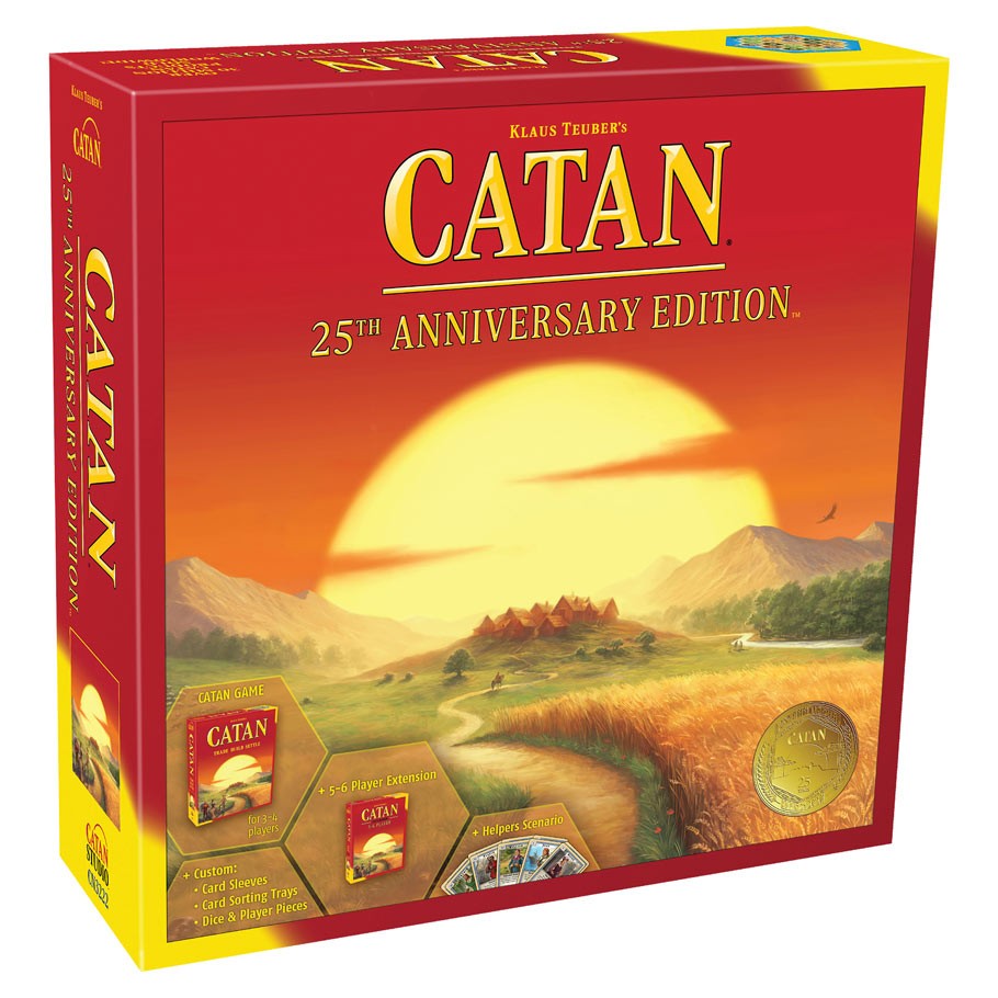 Catan 25th Anniversary Edition Front of Box