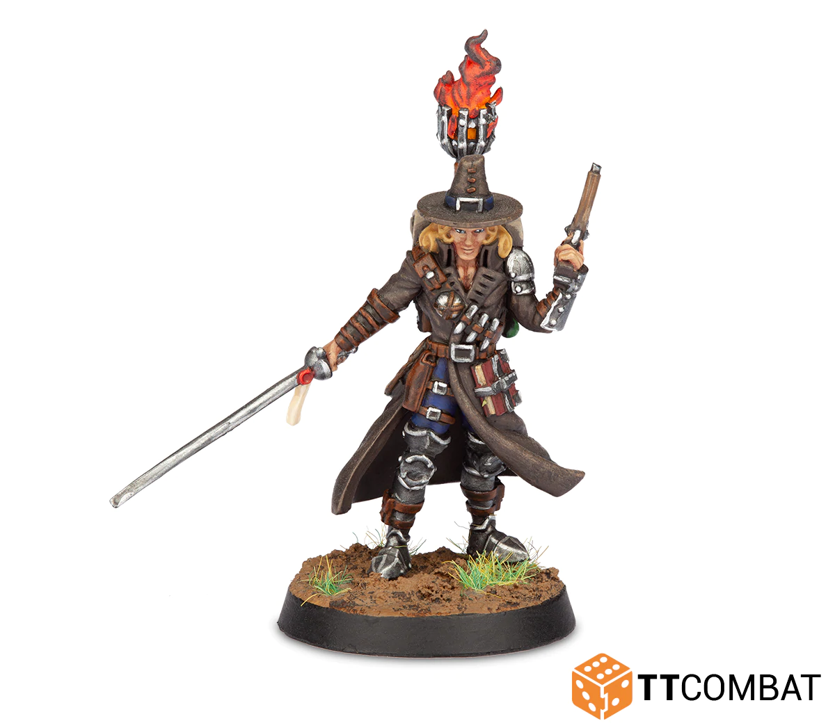 witch hunter painted model