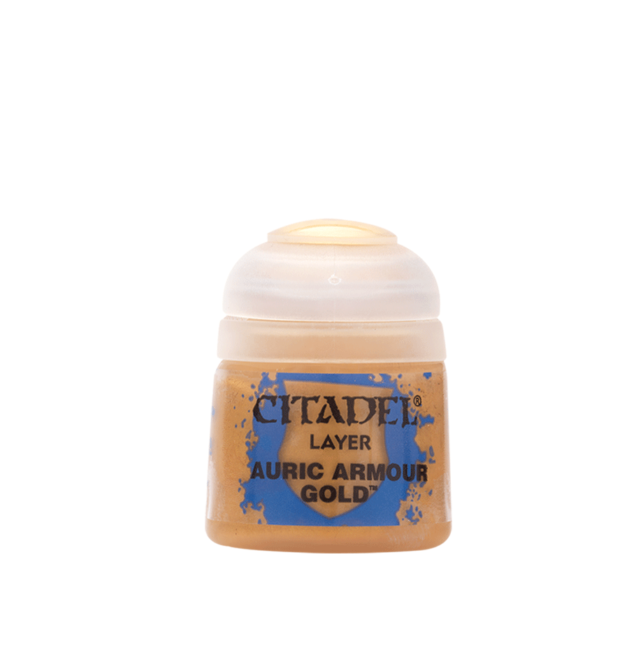auric armour gold paint pot