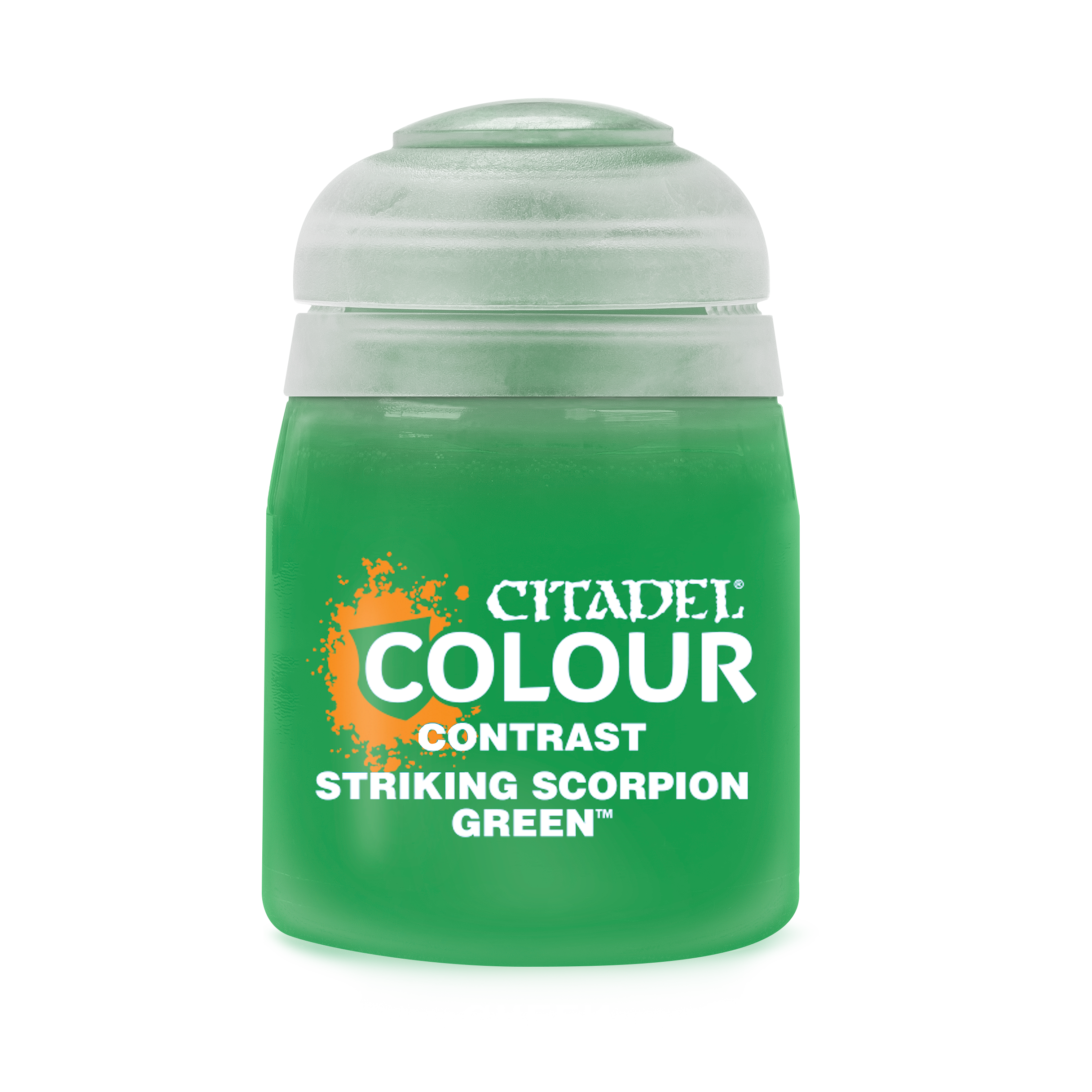 striking scorpion green pot
