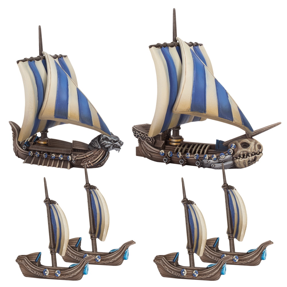 northern alliance booster fleet painted models