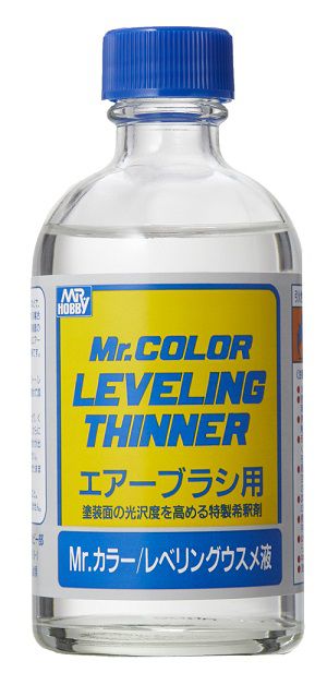 Bottle of Mr. Color Leveling Thinner