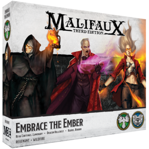 embrace the ember front of box