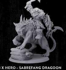 sabre fang dragoon model