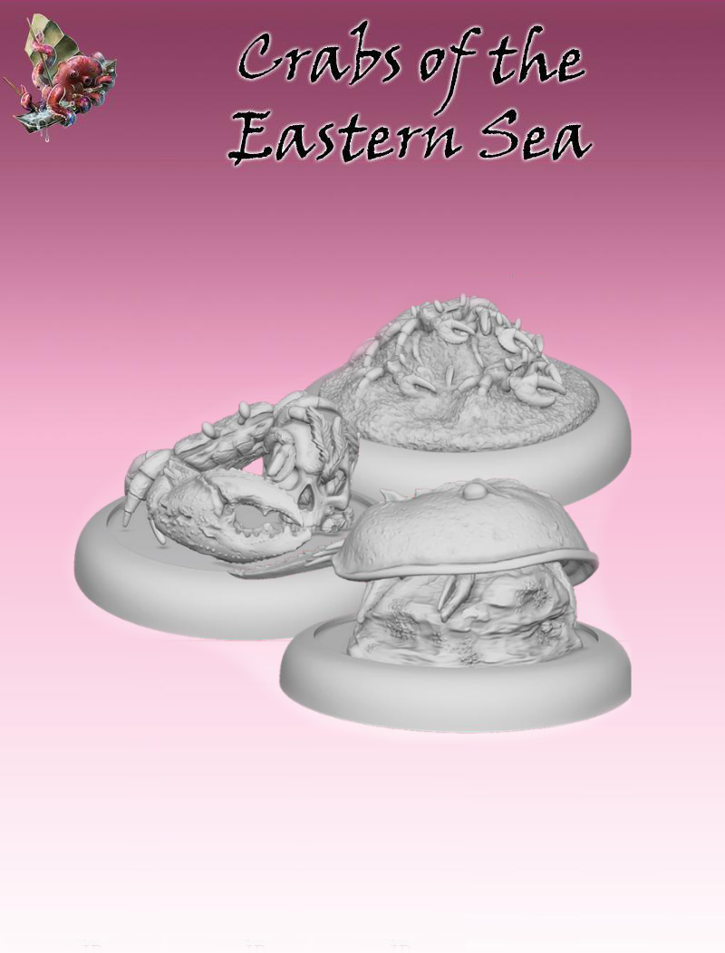 crabs of the eastern sea model render