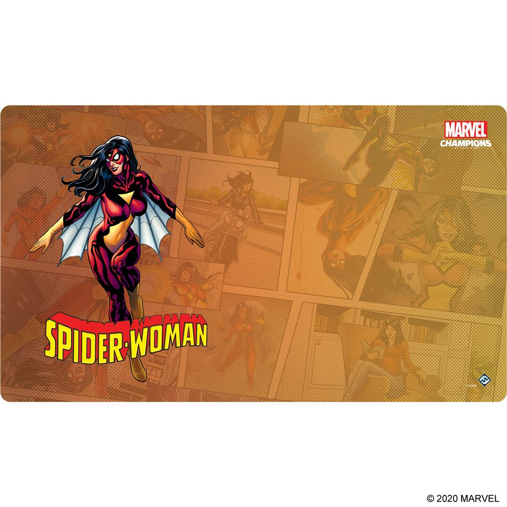 spider woman play mat