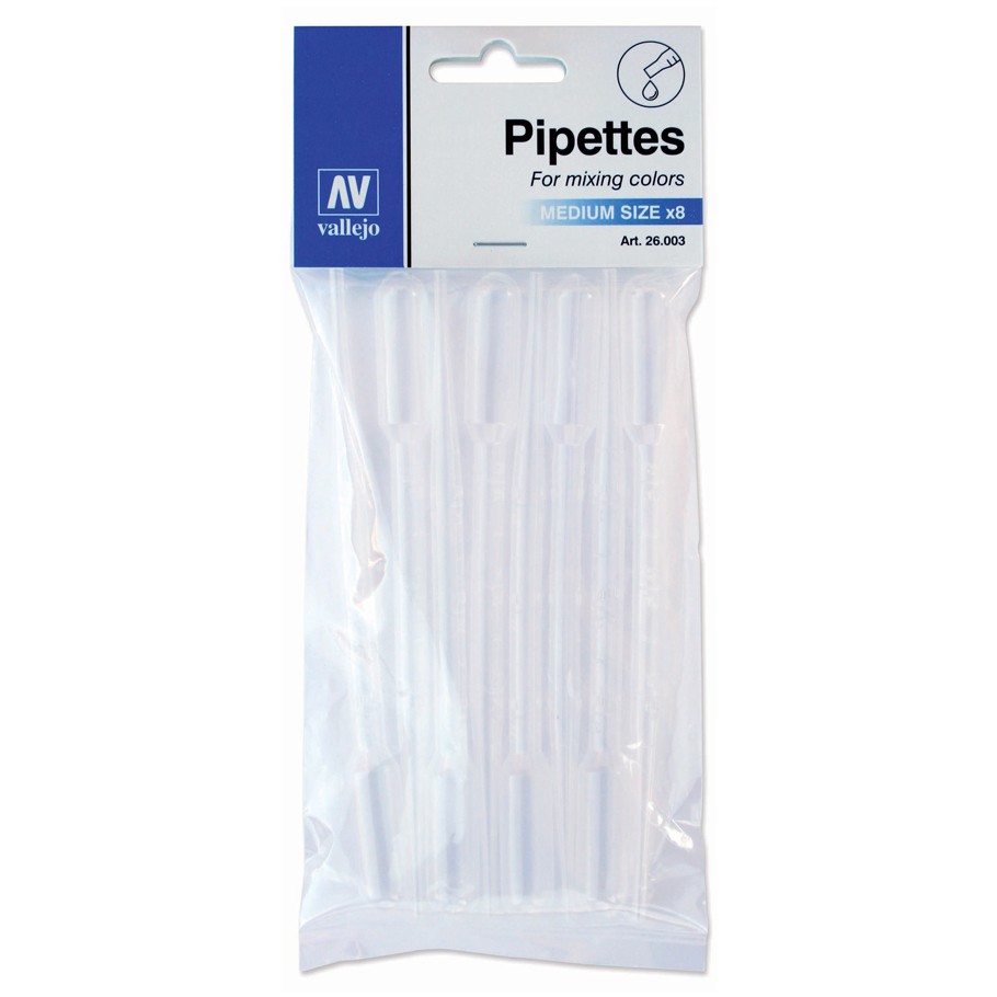 medium pipettes in pack