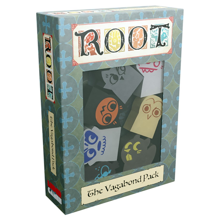 Root the vagabond pack front of box