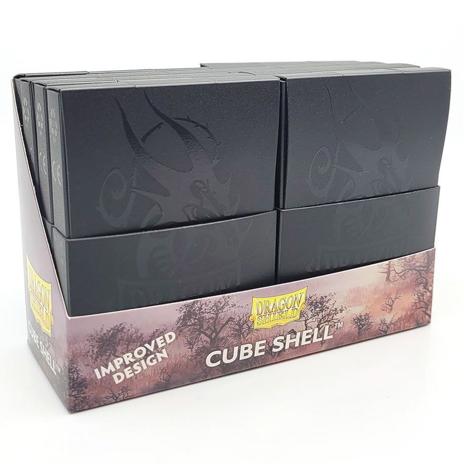 pack of black cube shells