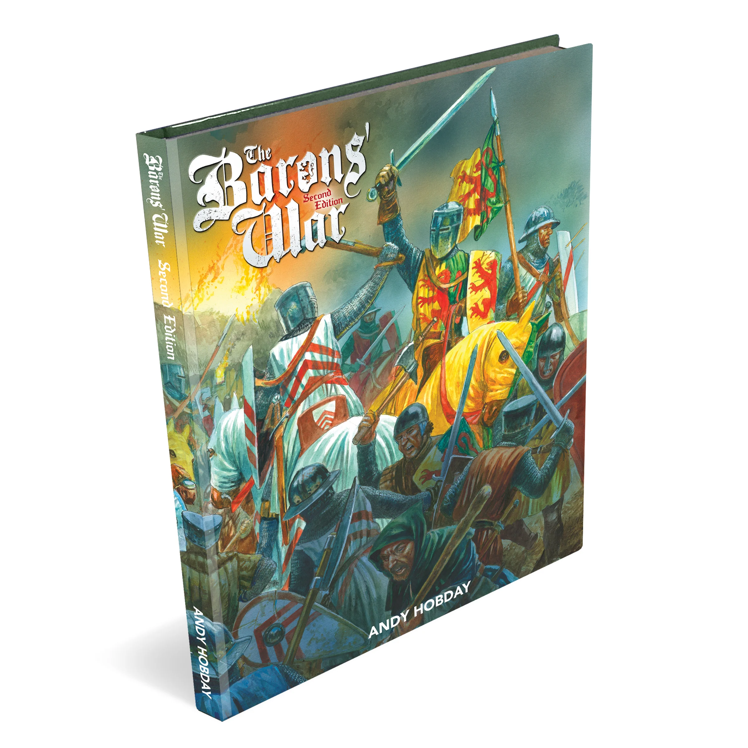 Barons War 2ed hardback mockup