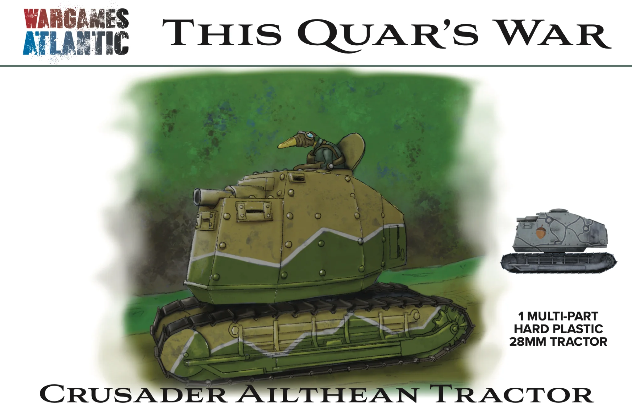 Crusader Ailthean Tractor Box Front