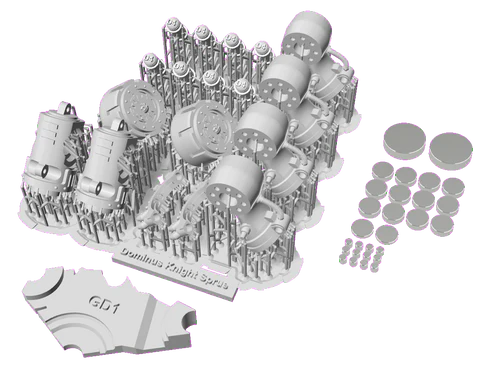 Dominus Knight magnetization kit contents
