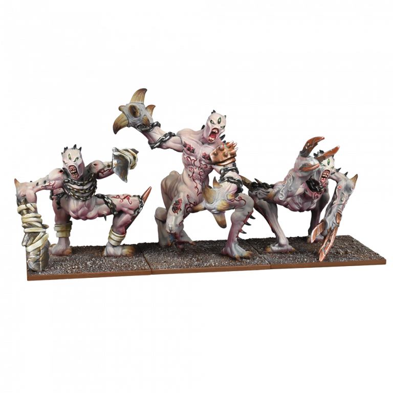 Grotesques painted models