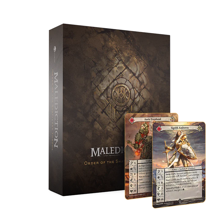 Malediction Order of the shattered throne box