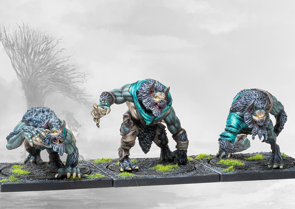 were wargs painted models