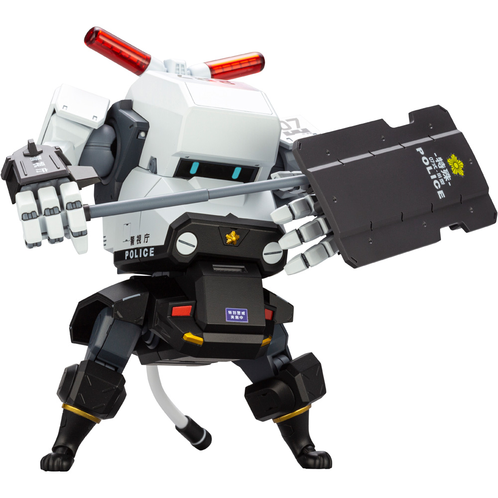 Police robot cat model