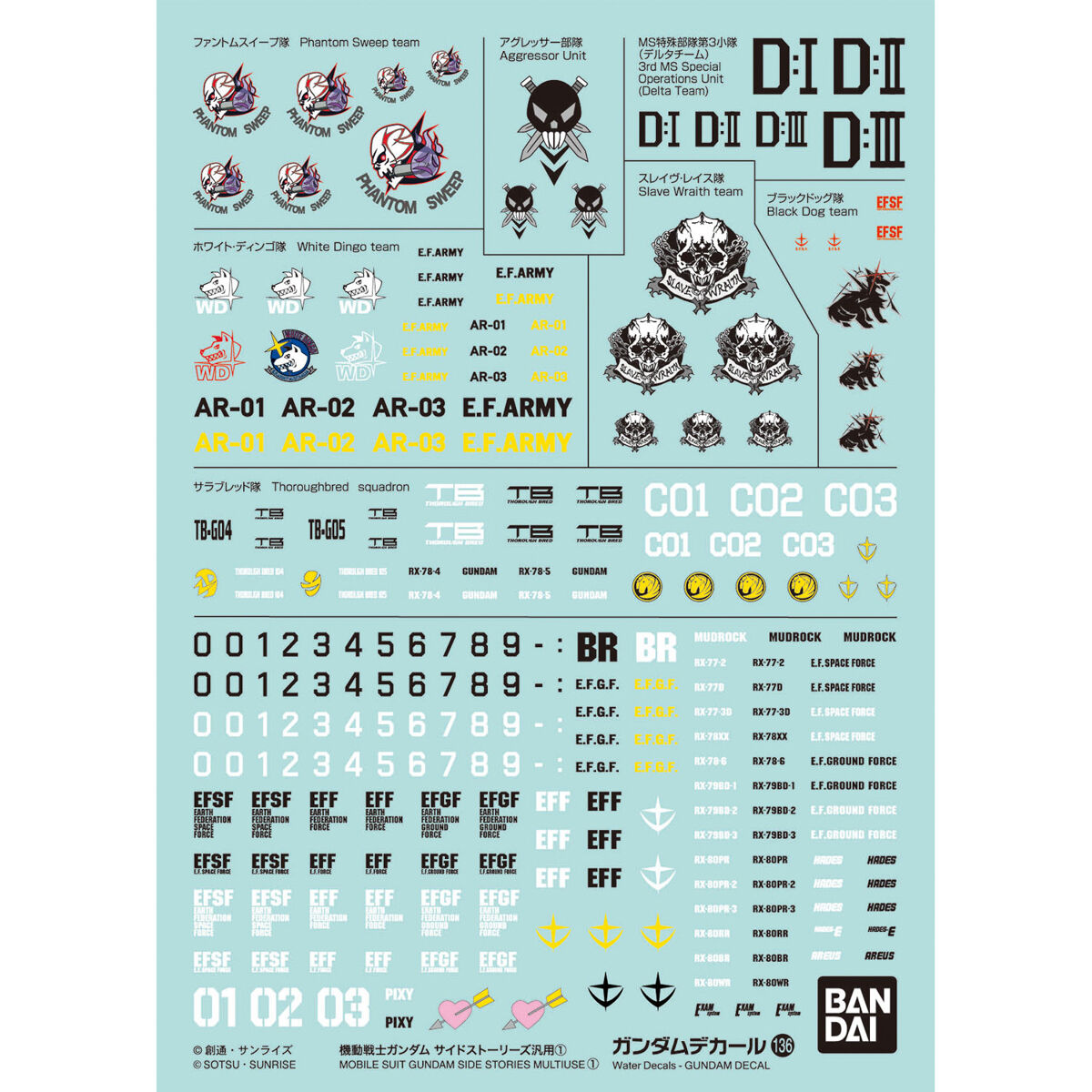 Side Stories Decal Sheet 1