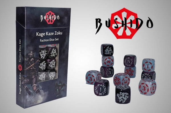 kage kaze zoku purple and white dice