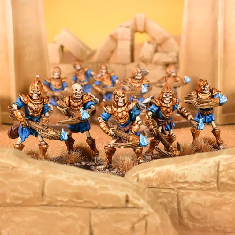 crossbow troop painted models