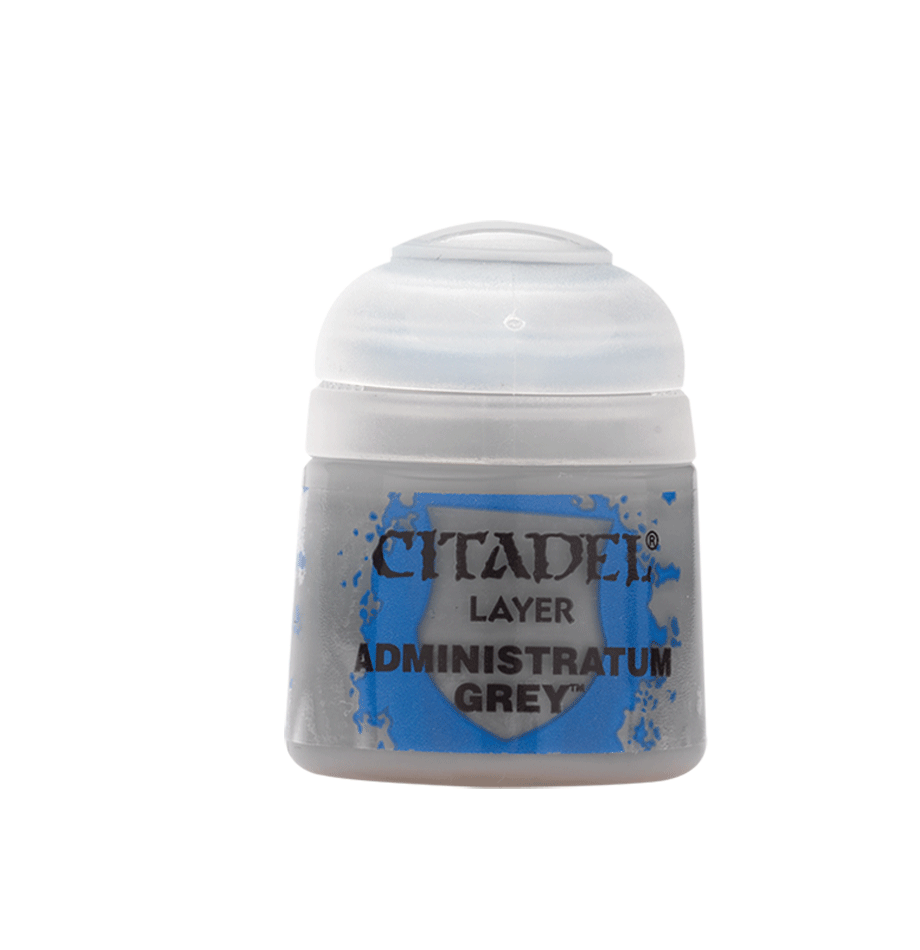 administratum grey paint pot