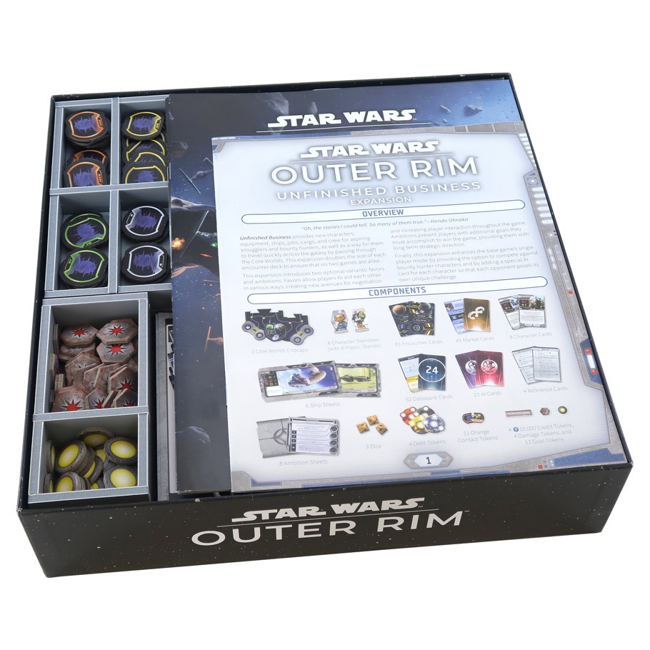 star wars outer rim organizer in box