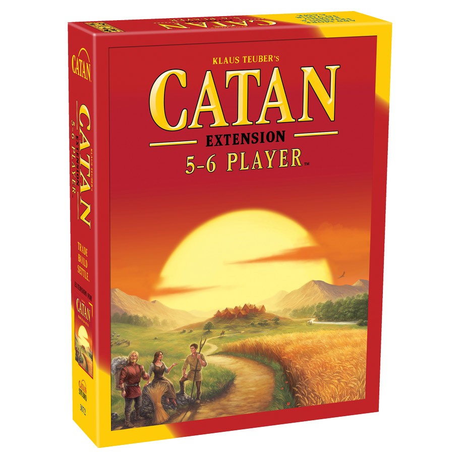 Catan 5-6 Player Extension Front of Box