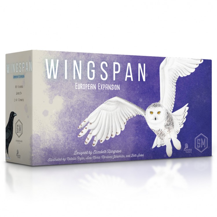 Box of Wingspan European Expansion