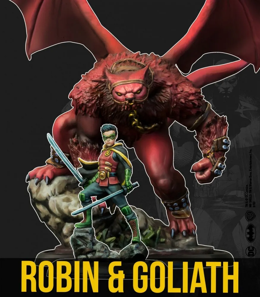 robin and goliath painted models