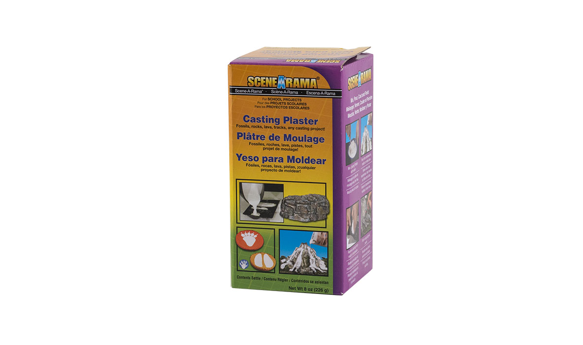 casting plaster box