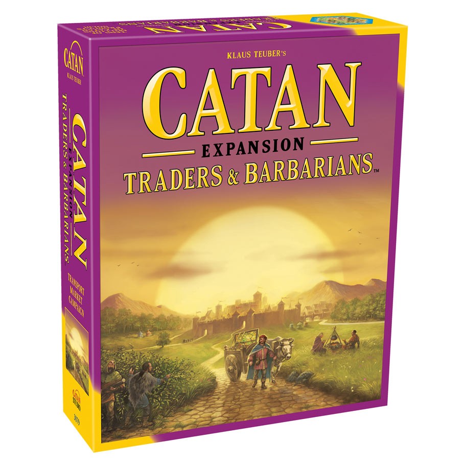 Catan Traders and Barbarians Extension Front of Box