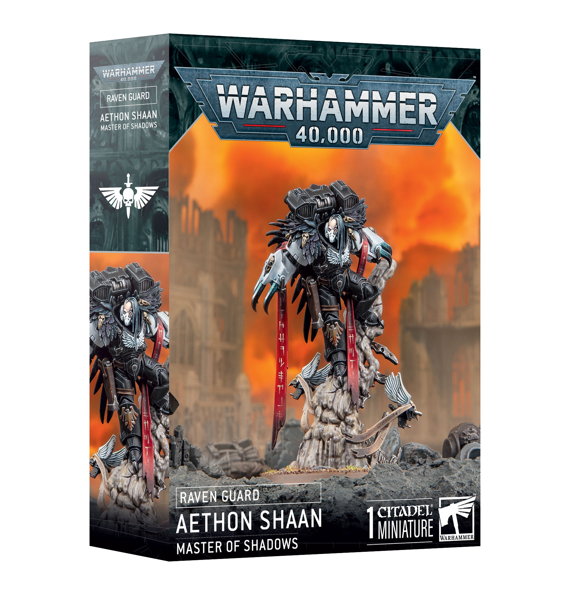aethon shaan front of box