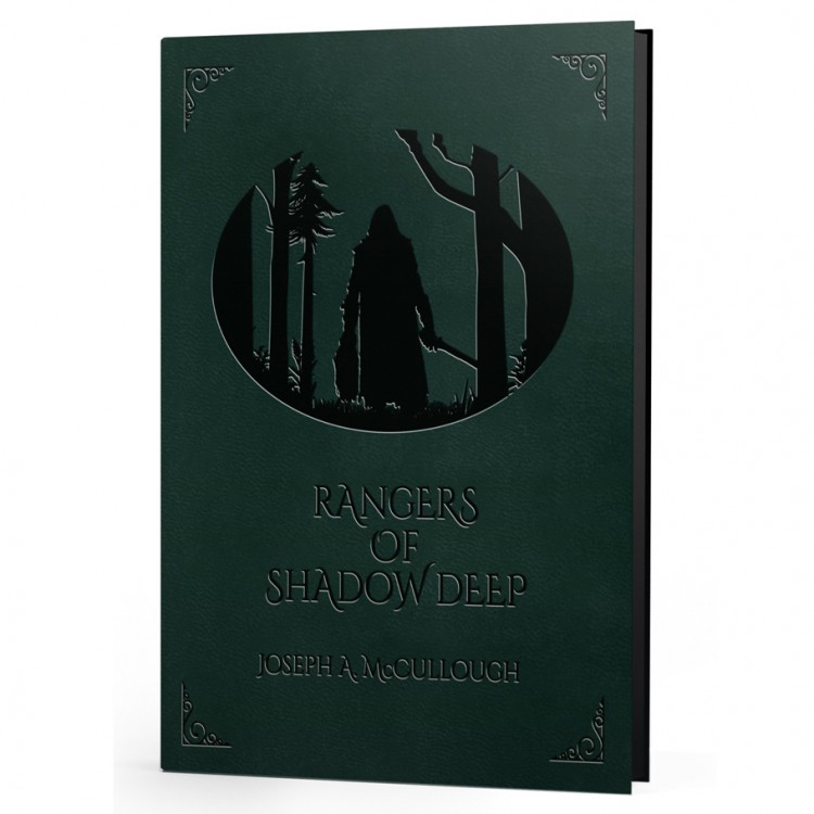 Cover of Rangers of Shadow Deep Deluxe Faux Leather Retail Edition Rule Book