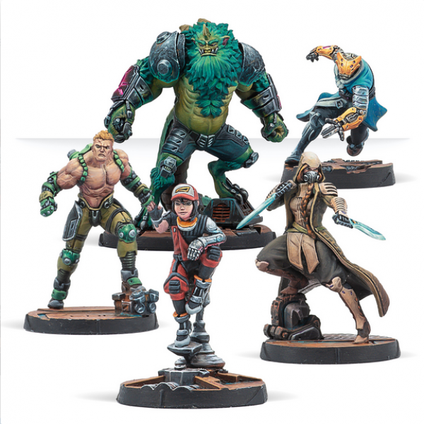 aftermath characters painted models