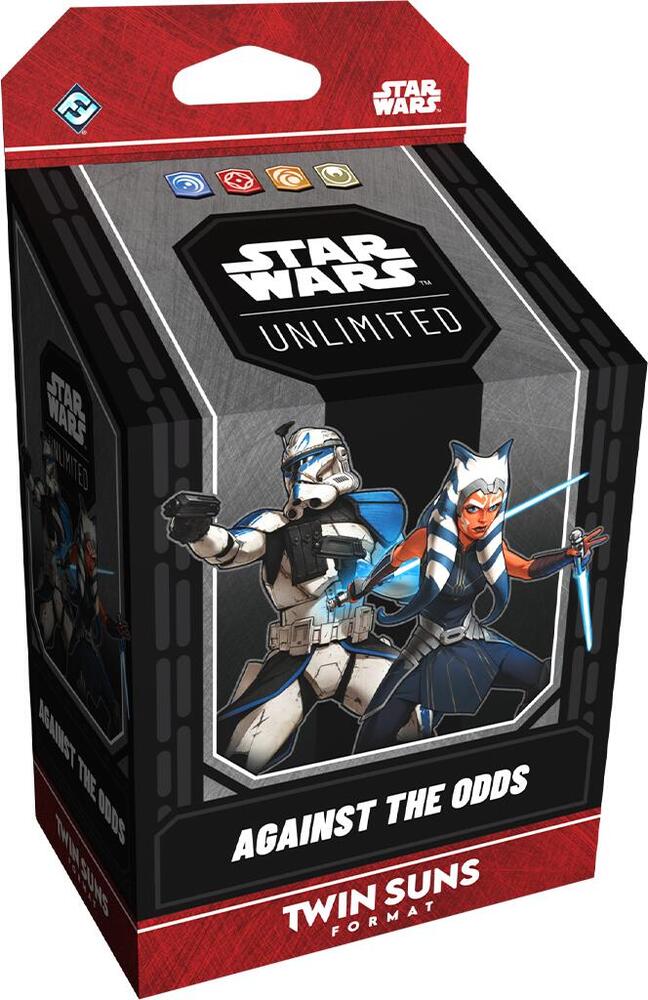 against the odds box featuring ahsoka and rex