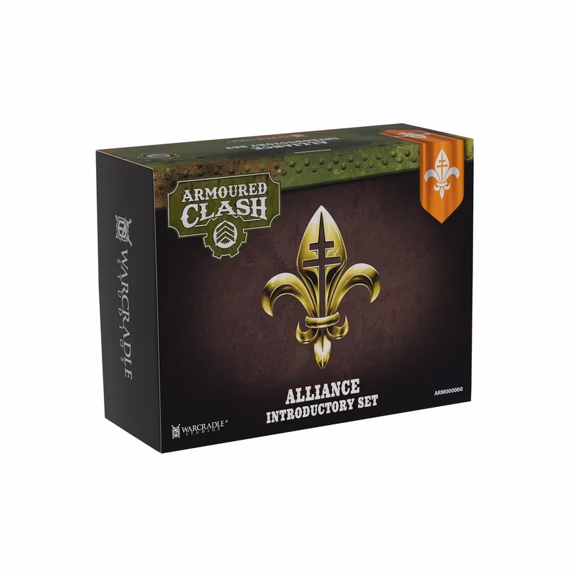 alliance introductory set front of box with fleur de lis
